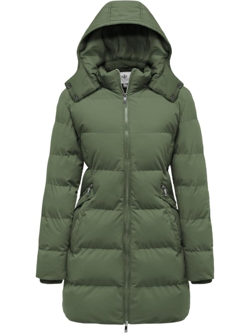 Cozy Women's Thick Winter Puffer Jacket with Hood | Warm Parka Coat
